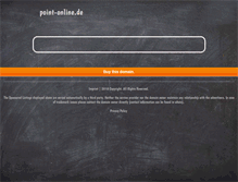 Tablet Screenshot of point-online.de